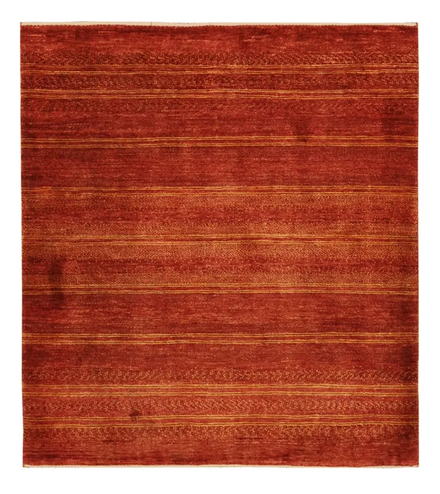 Gabbeh teppe - Kashkuli persisk teppe - 116 x 99 cm - mørk rød