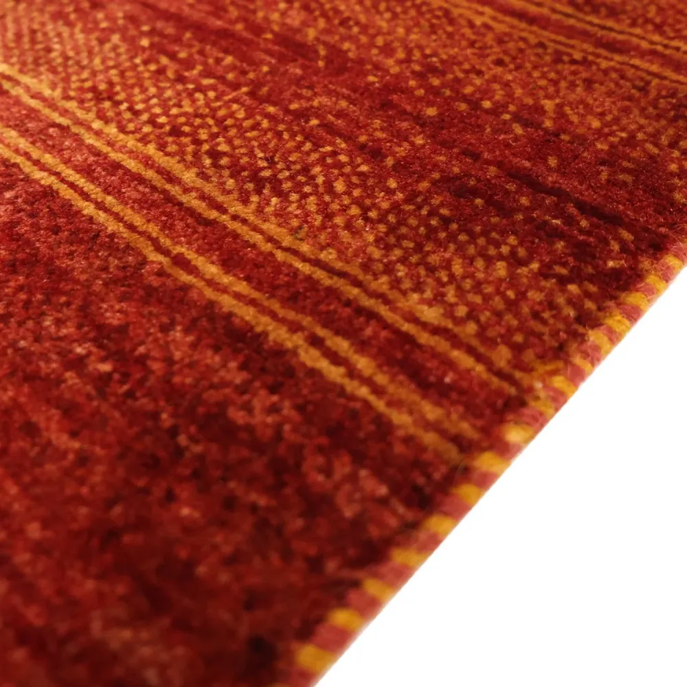 Gabbeh teppe - Kashkuli persisk teppe - 116 x 99 cm - mørk rød