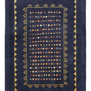 Gabbeh teppe - Kashkuli persisk teppe - 119 x 81 cm - mørkeblå