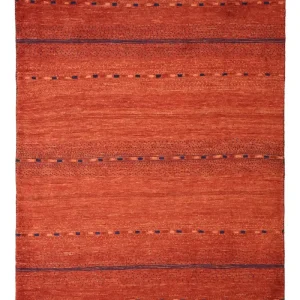 Gabbeh teppe - Kashkuli persisk teppe - 119 x 96 cm - mørk rød