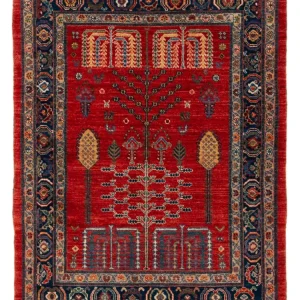 Gabbeh teppe - Kashkuli persisk teppe - 120 x 85 cm - rød