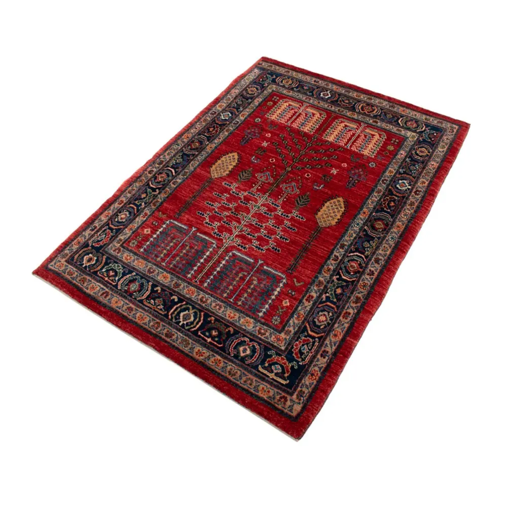 Gabbeh teppe - Kashkuli persisk teppe - 120 x 85 cm - rød