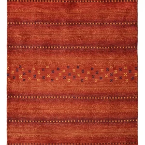 Gabbeh teppe - Kashkuli persisk teppe - 122 x 98 cm - rød