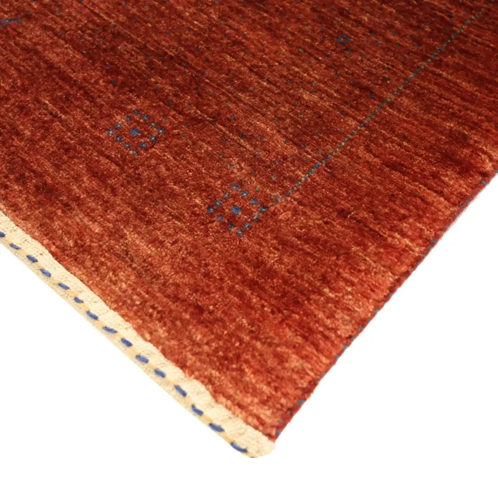 Gabbeh teppe - Kashkuli persisk teppe - 122 x 79 cm - mørk rød