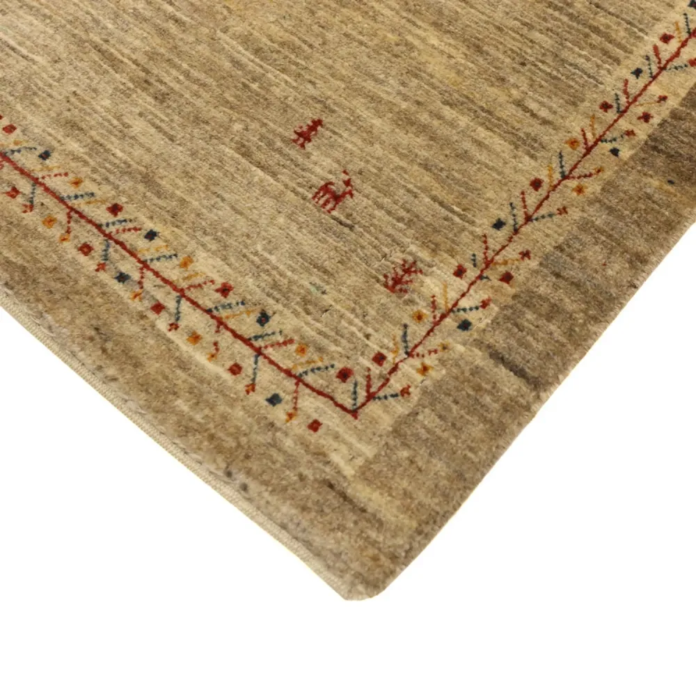 Gabbeh teppe - Kashkuli persisk teppe - 125 x 82 cm - beige