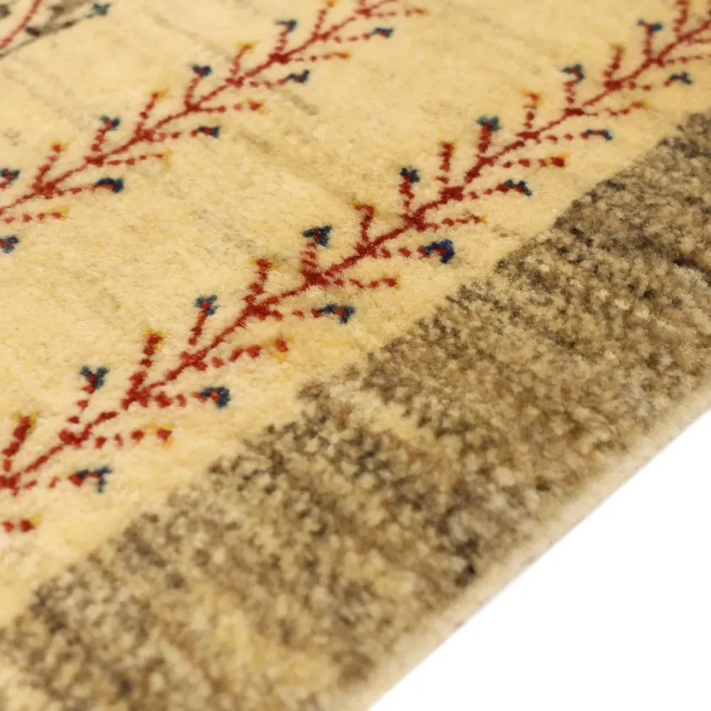 Gabbeh teppe - Kashkuli persisk teppe - 125 x 87 cm - beige