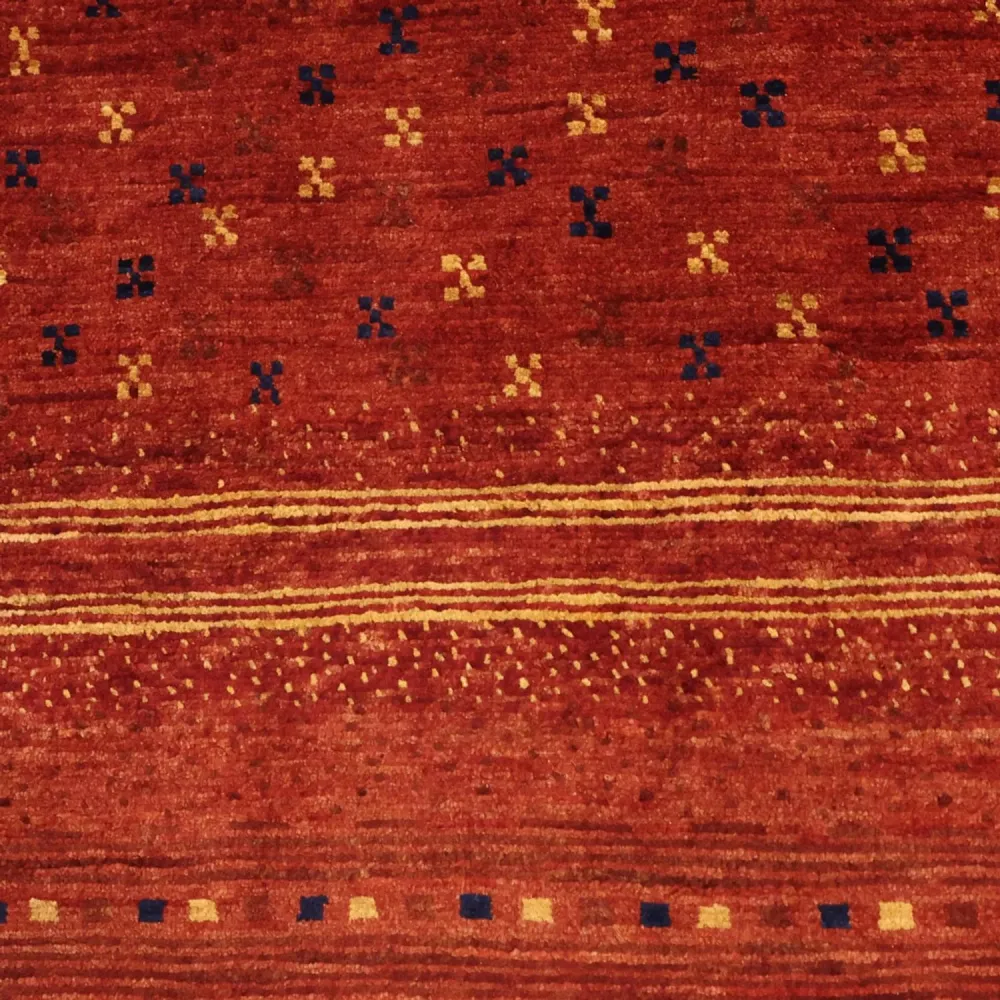 Gabbeh teppe - Kashkuli persisk teppe - 126 x 96 cm - flerfarget