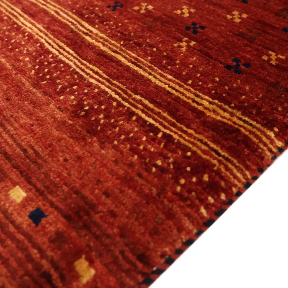 Gabbeh teppe - Kashkuli persisk teppe - 126 x 96 cm - flerfarget