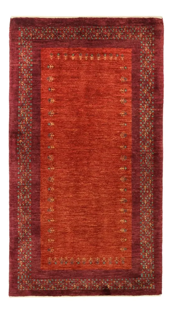 Gabbeh teppe - Kashkuli persisk teppe - 145 x 78 cm - mørk rød