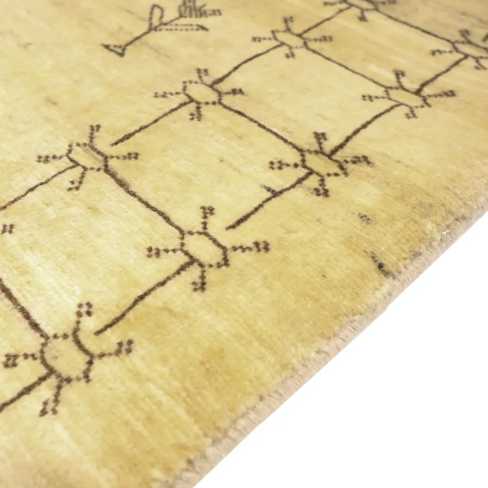 Gabbeh teppe - Kashkuli persisk teppe - 150 x 101 cm - beige