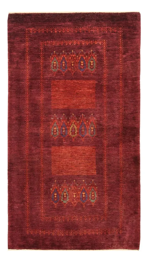 Gabbeh teppe - Kashkuli persisk teppe - 150 x 84 cm - rød