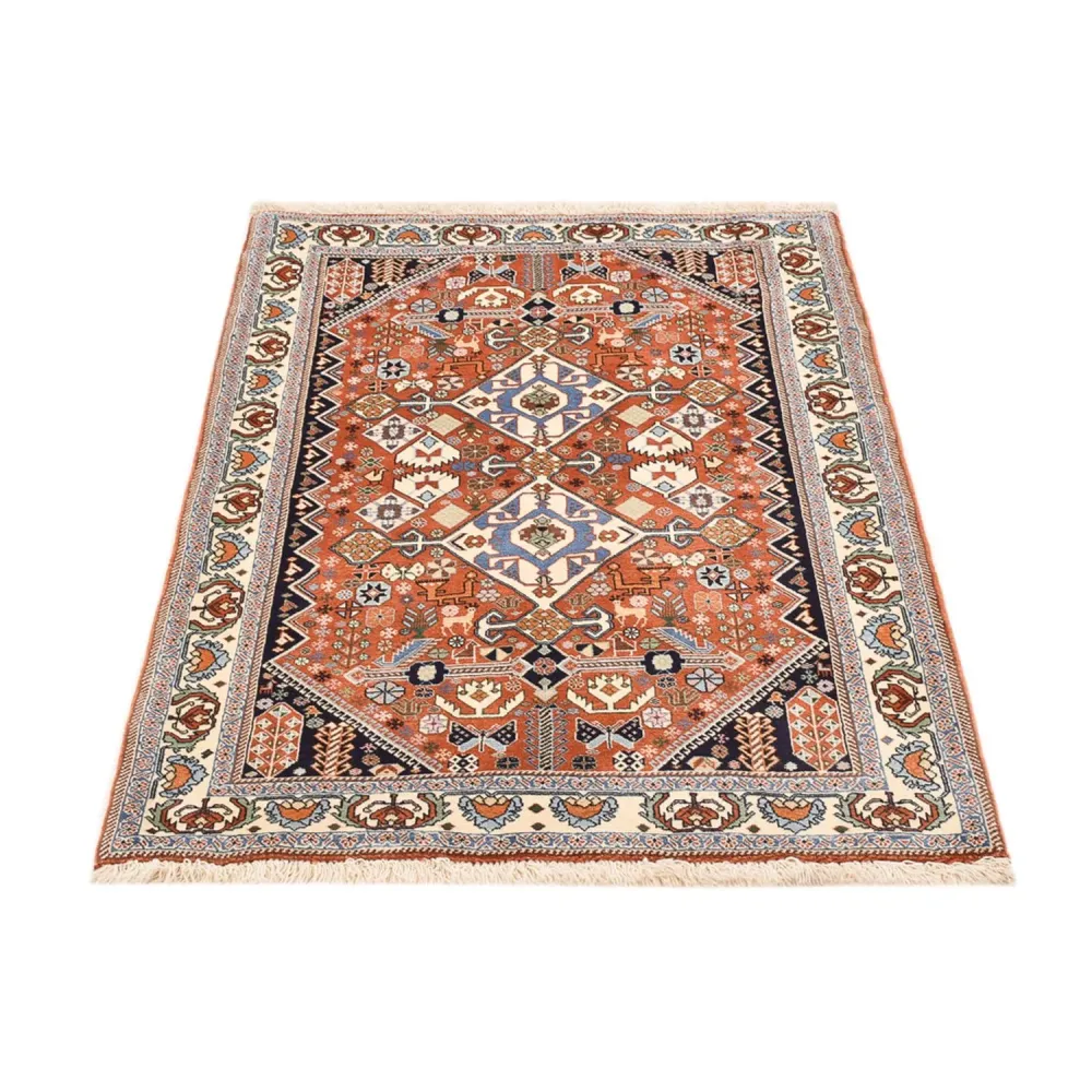 Gabbeh teppe - Kashkuli persisk teppe - 150 x 109 cm - flerfarget