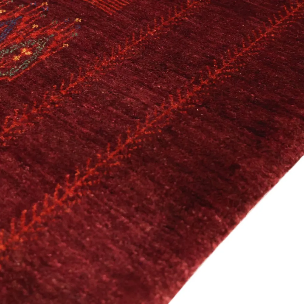 Gabbeh teppe - Kashkuli persisk teppe - 150 x 84 cm - rød