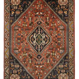 Gabbeh teppe - Kashkuli persisk teppe - 150 x 105 cm - mørk rød