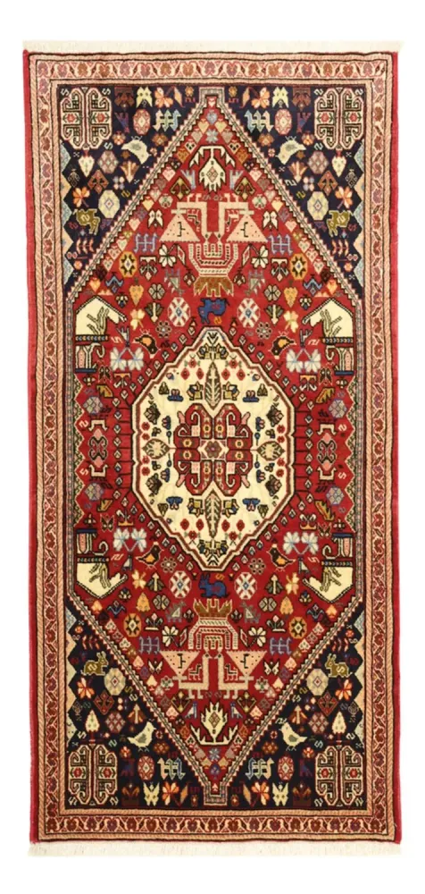 Gabbeh teppe - Kashkuli persisk teppe - 153 x 70 cm - rød