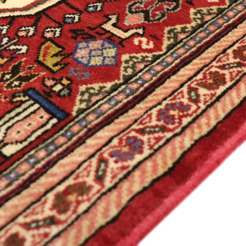Gabbeh teppe - Kashkuli persisk teppe - 153 x 70 cm - rød