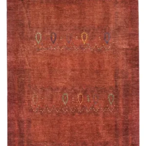 Gabbeh teppe - Kashkuli persisk teppe - 155 x 80 cm - mørk rød