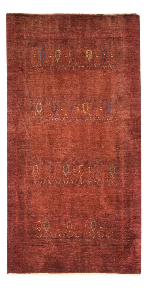 Gabbeh teppe - Kashkuli persisk teppe - 155 x 80 cm - mørk rød