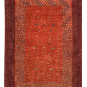 Gabbeh teppe - Kashkuli persisk teppe - 157 x 104 cm - rød