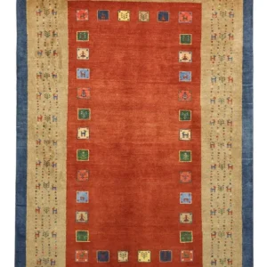 Gabbeh teppe - Kashkuli persisk teppe - 184 x 121 cm - rød
