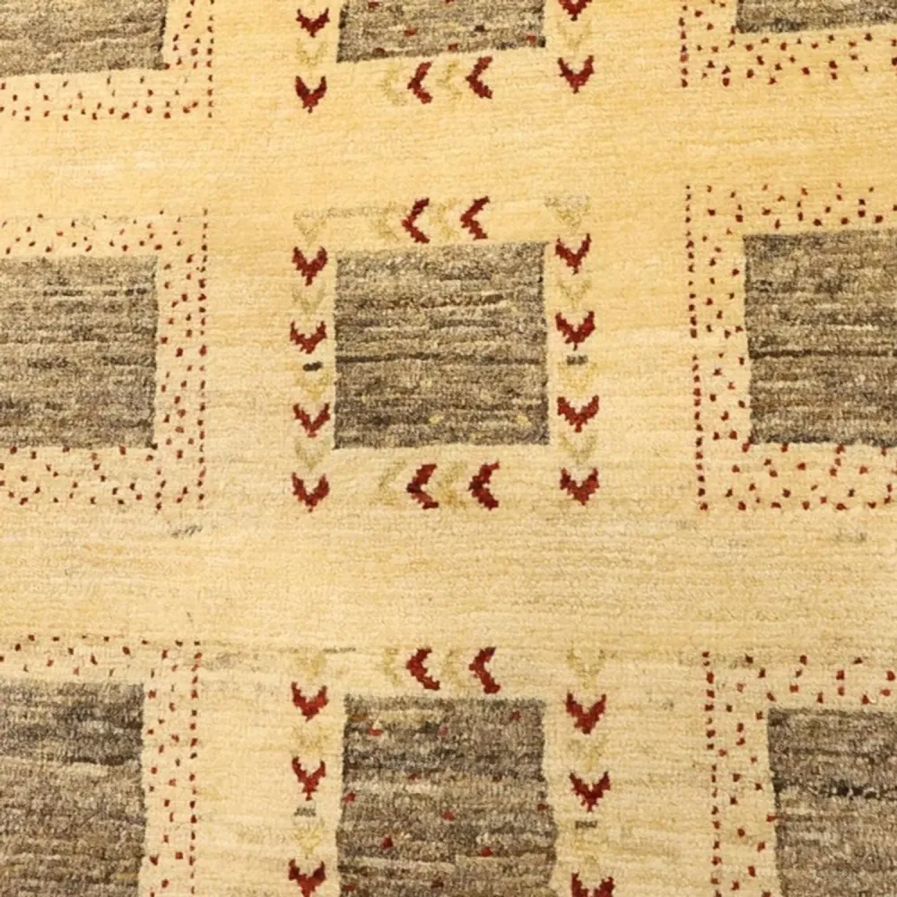 Gabbeh teppe - Kashkuli persisk teppe - 190 x 116 cm - beige