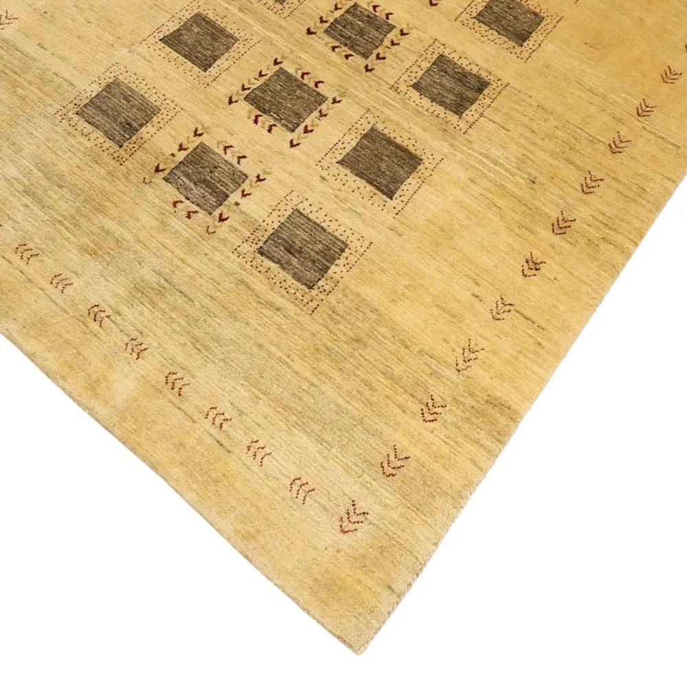 Gabbeh teppe - Kashkuli persisk teppe - 190 x 116 cm - beige