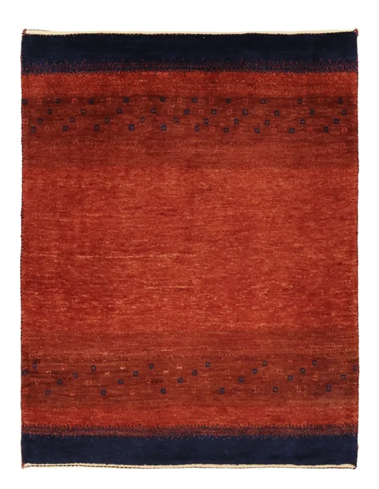 Gabbeh teppe - Kashkuli persisk teppe - 97 x 74 cm - mørk rød