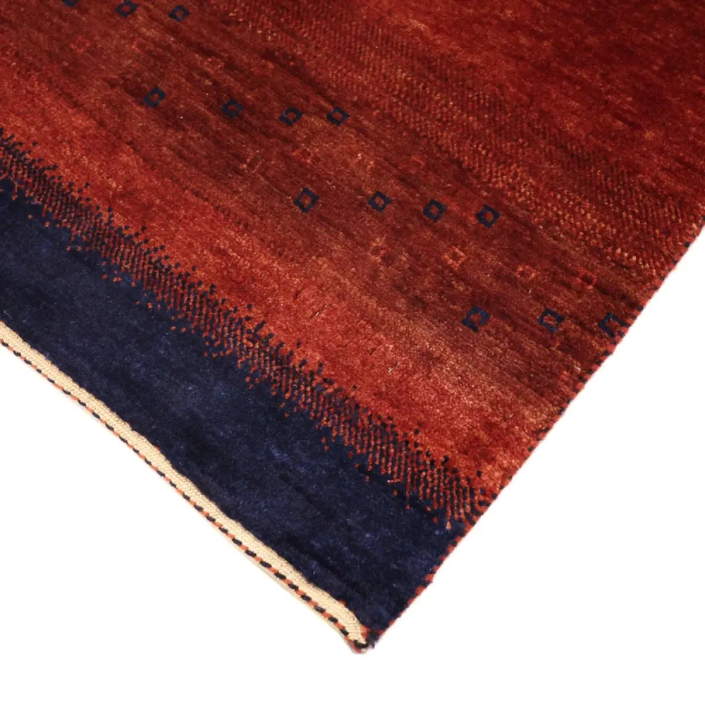 Gabbeh teppe - Kashkuli persisk teppe - 97 x 74 cm - mørk rød