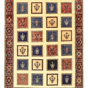 Gabbeh teppe - Kashkuli persisk teppe - Royal - 205 x 152 cm - flerfarget