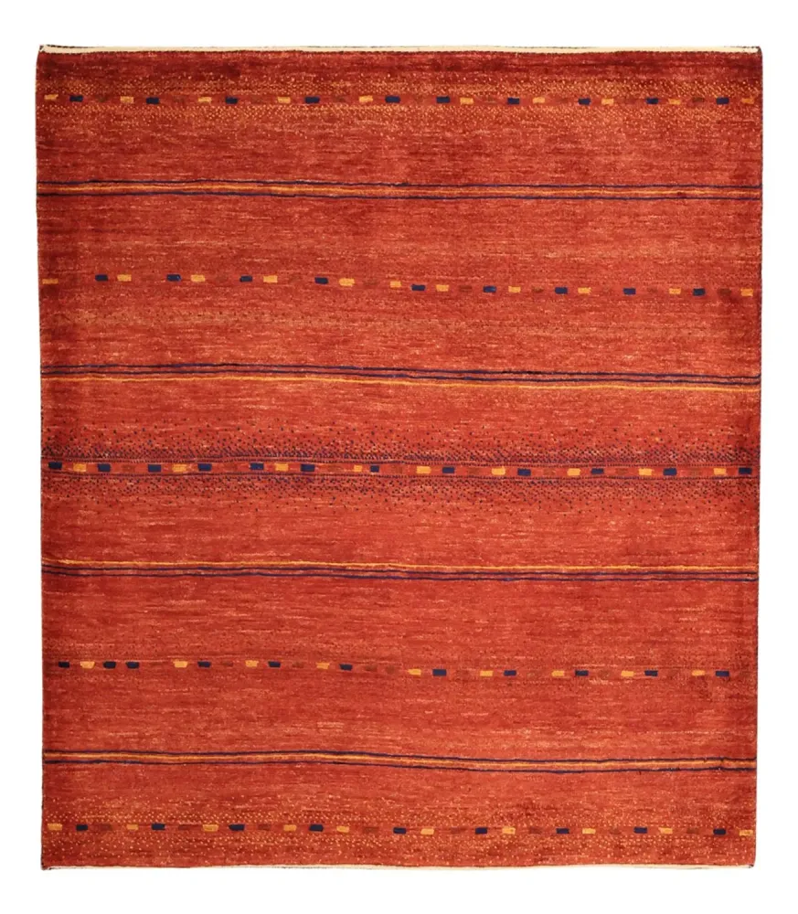 Gabbeh teppe - Kashkuli persisk teppe square - 112 x 102 cm - flerfarget
