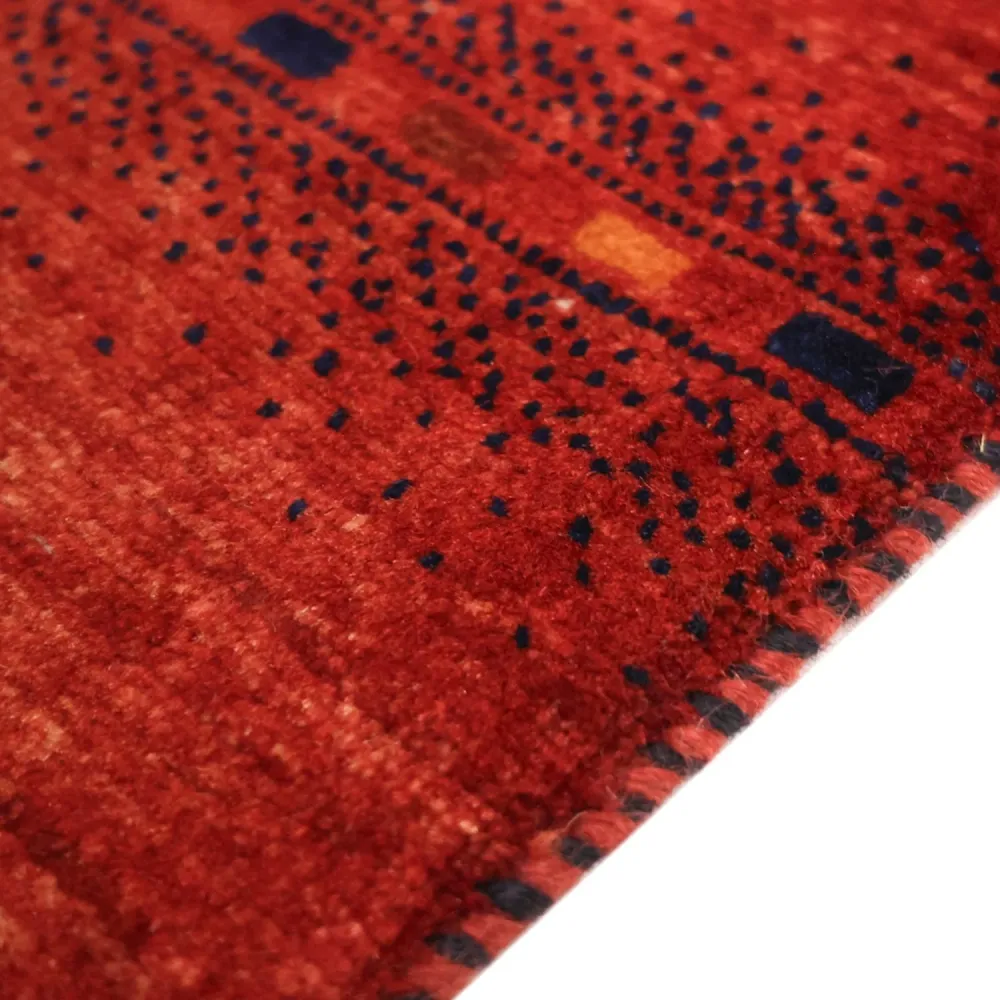 Gabbeh teppe - Kashkuli persisk teppe square - 112 x 102 cm - flerfarget