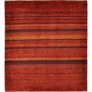 Gabbeh teppe - Kashkuli persisk teppe square - 112 x 103 cm - flerfarget