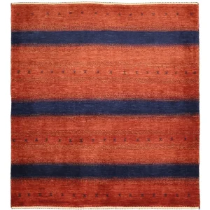 Gabbeh teppe - Kashkuli persisk teppe square - 114 x 101 cm - flerfarget
