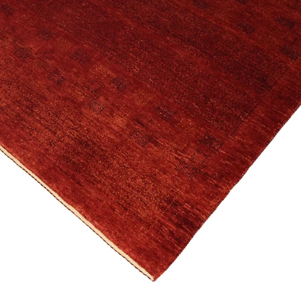 Gabbeh teppe - Kashkuli persisk teppe square - 112 x 101 cm - mørk rød
