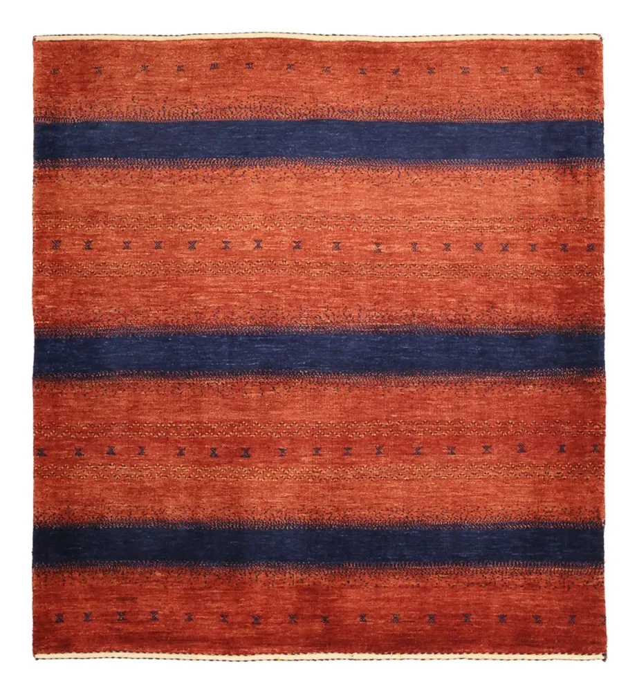 Gabbeh teppe - Kashkuli persisk teppe square - 114 x 101 cm - flerfarget