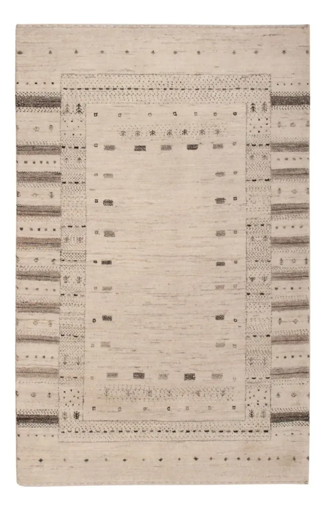 Gabbeh teppe - Loribaft Indus - 152 x 105 cm - krem