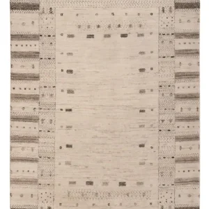 Gabbeh teppe - Loribaft Indus - 152 x 105 cm - krem