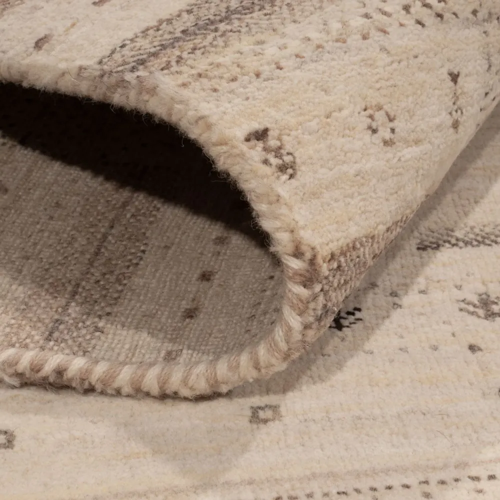 Gabbeh teppe - Loribaft Indus - 153 x 108 cm - beige