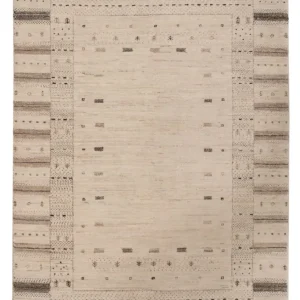 Gabbeh teppe - Loribaft Indus - 153 x 108 cm - beige