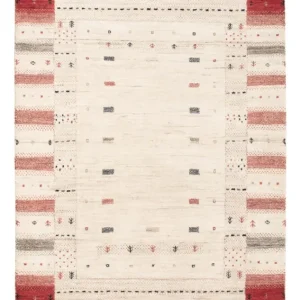 Gabbeh teppe - Loribaft Indus - 155 x 102 cm - beige