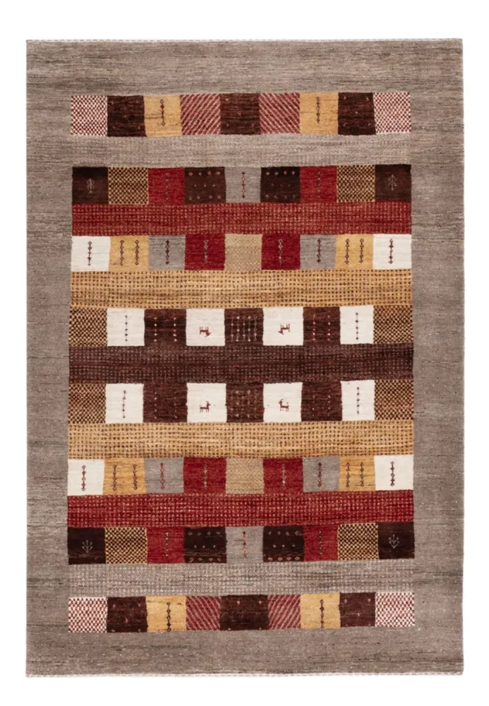 Gabbeh teppe - Loribaft Indus - 204 x 143 cm - flerfarget