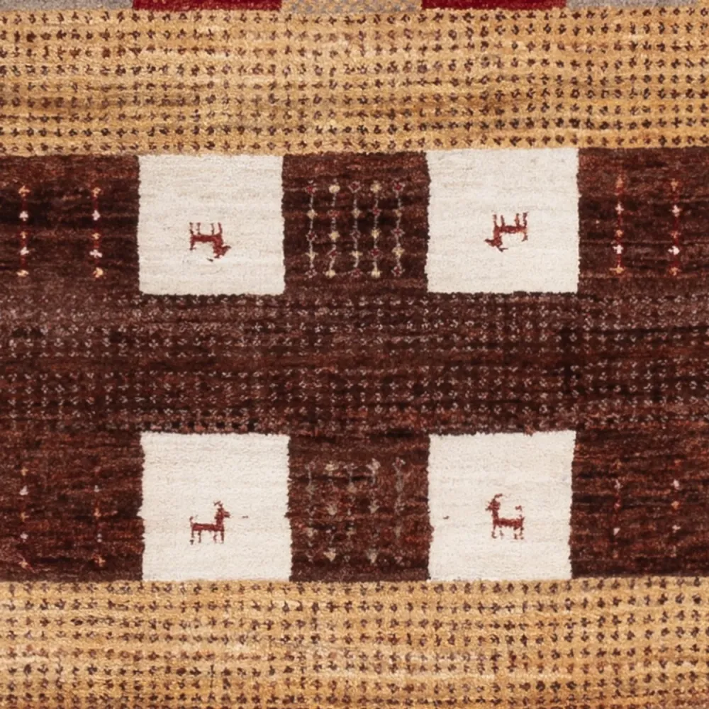 Gabbeh teppe - Loribaft Indus - 204 x 143 cm - flerfarget