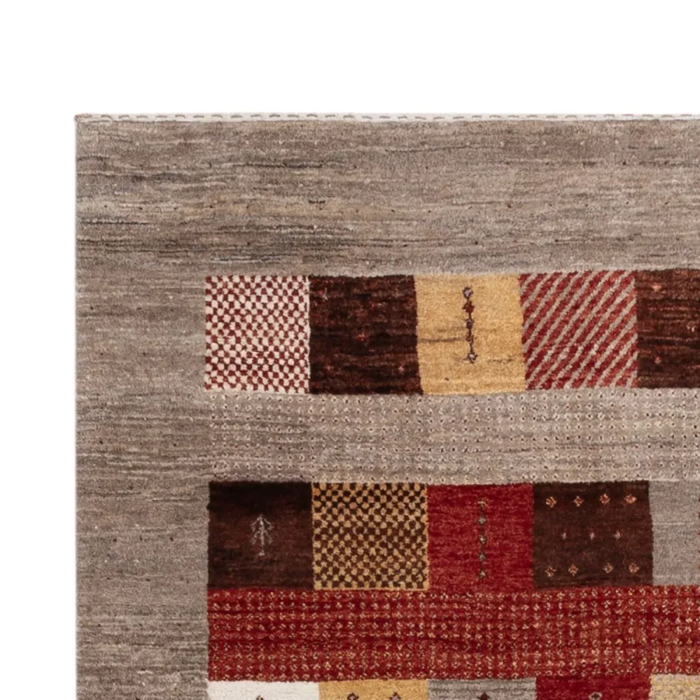Gabbeh teppe - Loribaft Indus - 204 x 143 cm - flerfarget