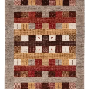 Gabbeh teppe - Loribaft Indus - 205 x 150 cm - flerfarget