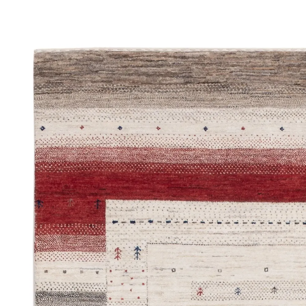 Gabbeh teppe - Loribaft Indus - 207 x 153 cm - flerfarget