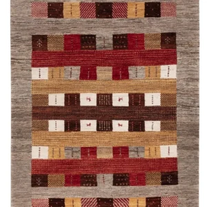 Gabbeh teppe - Loribaft Indus - 209 x 152 cm - flerfarget