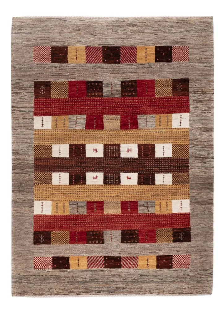 Gabbeh teppe - Loribaft Indus - 209 x 152 cm - flerfarget