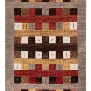 Gabbeh teppe - Loribaft Indus - 216 x 147 cm - flerfarget
