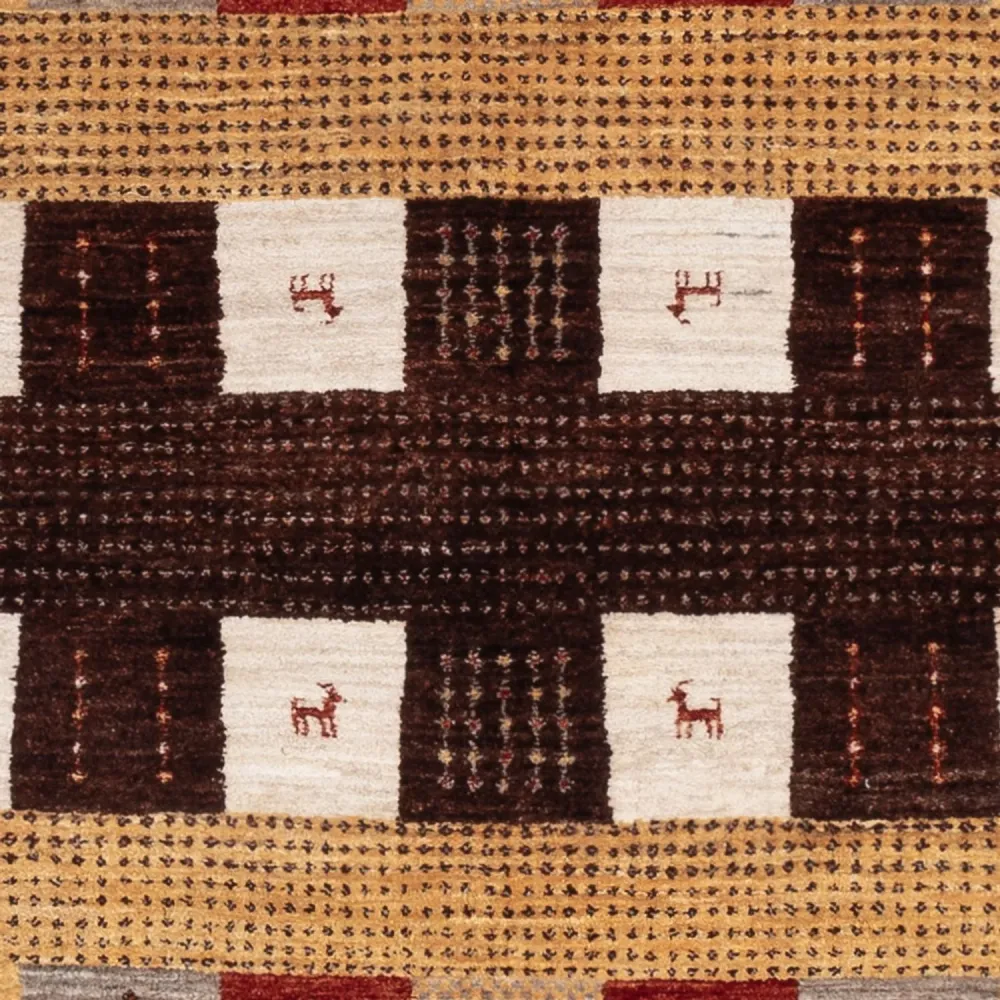 Gabbeh teppe - Loribaft Indus - 216 x 147 cm - flerfarget