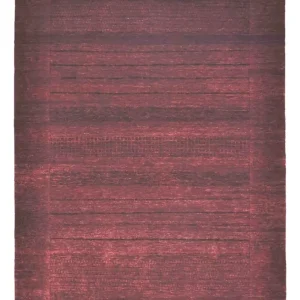 Gabbeh teppe - Loribaft Indus - 235 x 166 cm - mørk rød